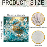 SHICERNHJ Birds Paint by Numbers Kit for Adults,Crystal Bird Adults' Paint-by-Number Kits for Beginner,DIY Acrylic Paint by Number On Canvas for Home Wall Decor 16X16 Inch SHICERNHJ