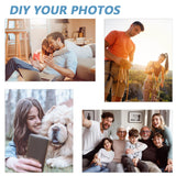 ABuff 24 PCS Sublimation Blanks Aluminum Sheet 4 x 6 Inch Photo Sign Blank Metal Sheet Wall Poster Frame Sublimation Blank for Sublimation Heat Press, White ABuff