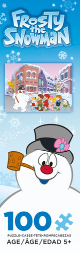 Ceaco - Frosty The Snowman - Follow Frosty - 100 Piece Jigsaw Puzzle Ceaco