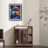 FILIGE 5D Diamond Art Kits for Adults 12x16inch Square Full Drill DIY Flower Landscape Gem Art Paint Crafts Home Wall Decor Holiday Gift for Beginners(Rainbow Tree) FILIGE