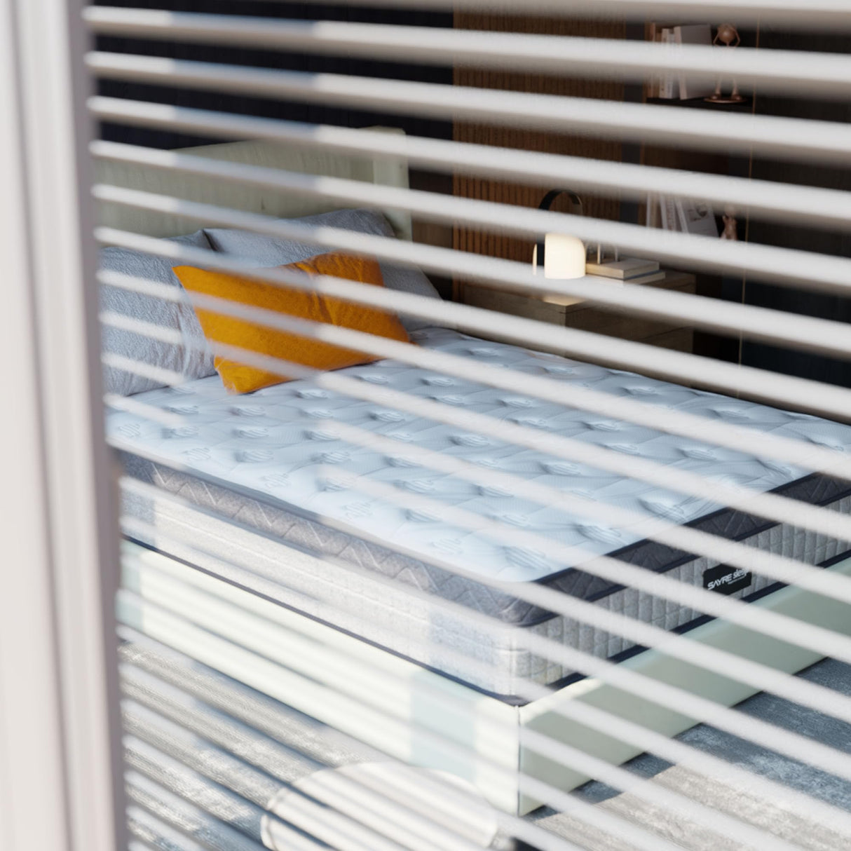 Sayre 10 Inch Twin Memory Foam Mattress in a Box – Cooling Gel Infused, Medium Firm Support, CertiPUR-US & Oeko-TEX Certified, Pressure Relief Mattress for Back Pain & Motion Isolation SAYRE SLEEP