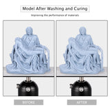 ELEGOO Mercury Plus 2.0 Wash and Cure Station Washing and Curing Machine Resin Curing Station for LCD/DLP/SLA 3D Printed Models with Rotary Curing Turntable and Washing Bucket ELEGOO