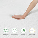 Novilla Twin Mattress, 8 Inch Gel Memory Foam Mattress Twin Size, Mattress in a Box for Back Pain Relief, Medium Firm Mattress with Edge Support & Motion Isolation, Ataraxia Novilla