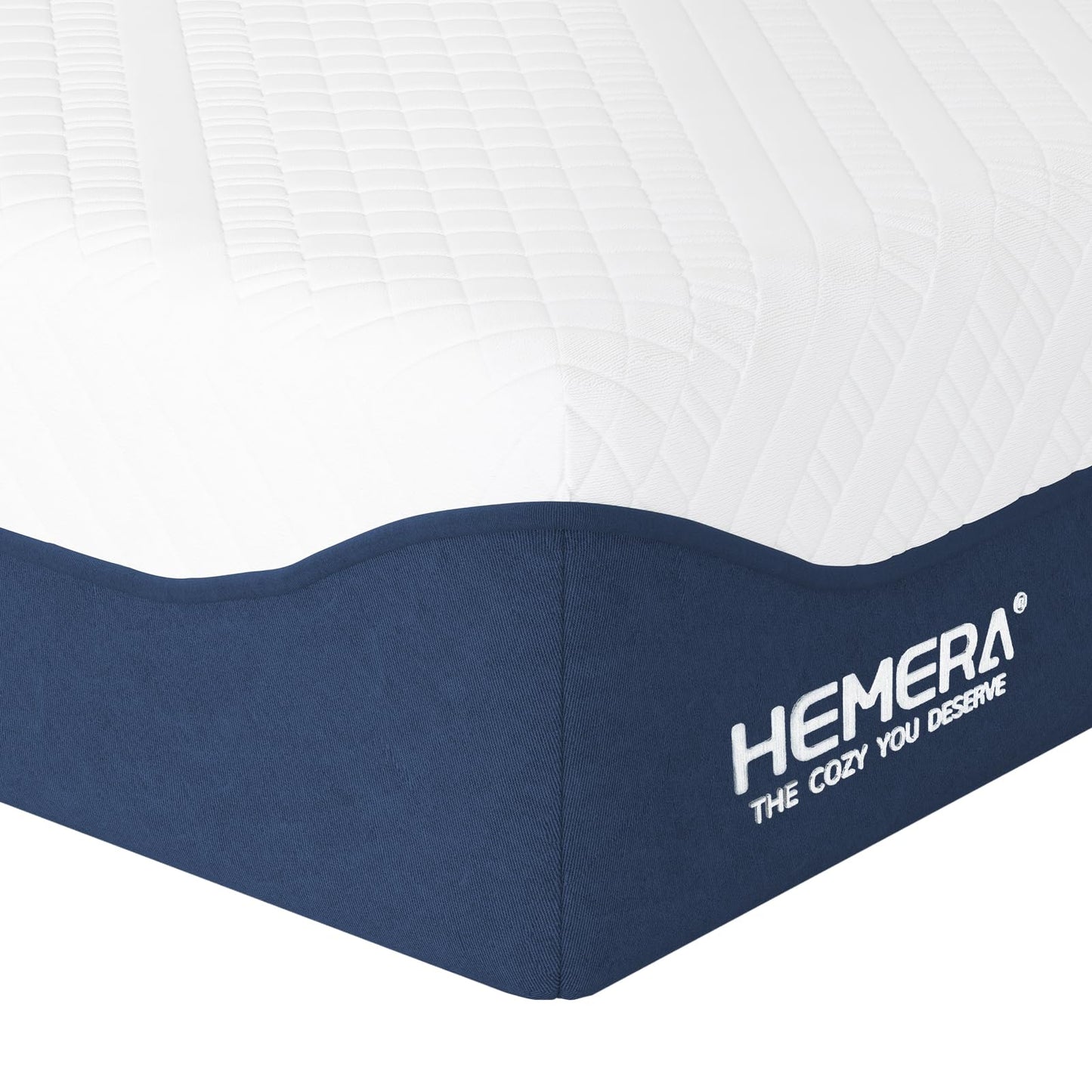 HEMERA King Mattress, 14 Inch Green Tea Cooling Gel Memory Foam Mattress King, Bed Mattress in a Box CertiPUR-US Certified, Supportive & Fiberglass Free, Washable Cover, Medium Firm, 80"*76"