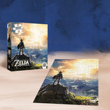The Legend of Zelda "Breath of the Wild" 1000 Piece Jigsaw Puzzle Collectible Puzzle Featuring Link from The Legend of Zelda Video Game Officially Licensed Nintendo Merchandise USAOPOLY