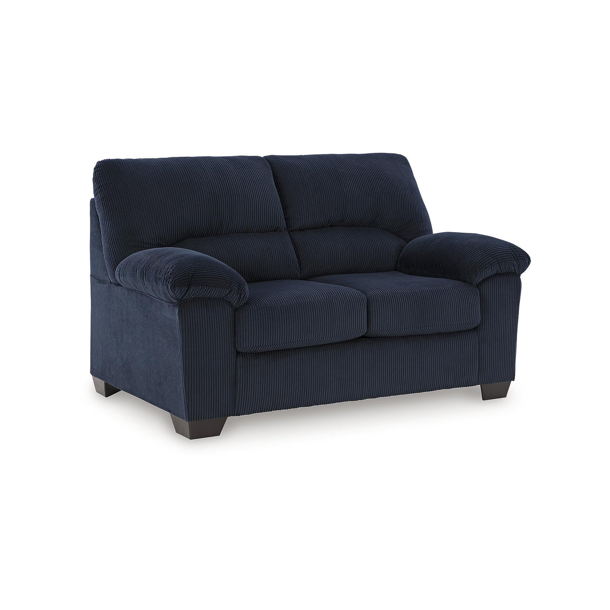 Signature Design by Ashley SimpleJoy Contemporary Loveseat for Living Room, Blue Signature Design by Ashley
