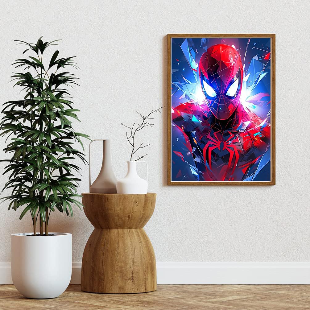 RYMILIE Diamond Painting Kits for Adults - Cartoon DIY 5D Diamond Art Kits Full Drill Diamond Dots Paintings with Diamonds Gem Art and Crafts Home Decor 12x16inch RYMILIE