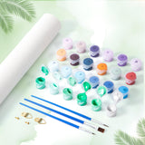 XTXGERL DIY Paint by Number Kits for Adult Beginner, Majestic Humpback Whale Breach, Paint by Numbers Kits for Adults, Canvas Painting Gift Kit for Modern Home Wall Decor, 40x50cm, Bright XTXGERL