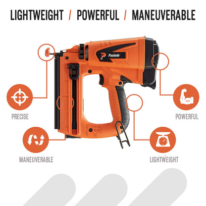 Paslode, Cordless Finish Nailer, 916000, 16 Gauge, Battery and Fuel Cell Powered, No Compressor Needed - WoodArtSupply