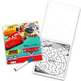 Disney Cars Imagine Ink Coloring Book Set for Toddlers Kids - Bundle Includes Mess Free Coloring Book with Magic Invisible Ink Pen (No Mess Art) Disney