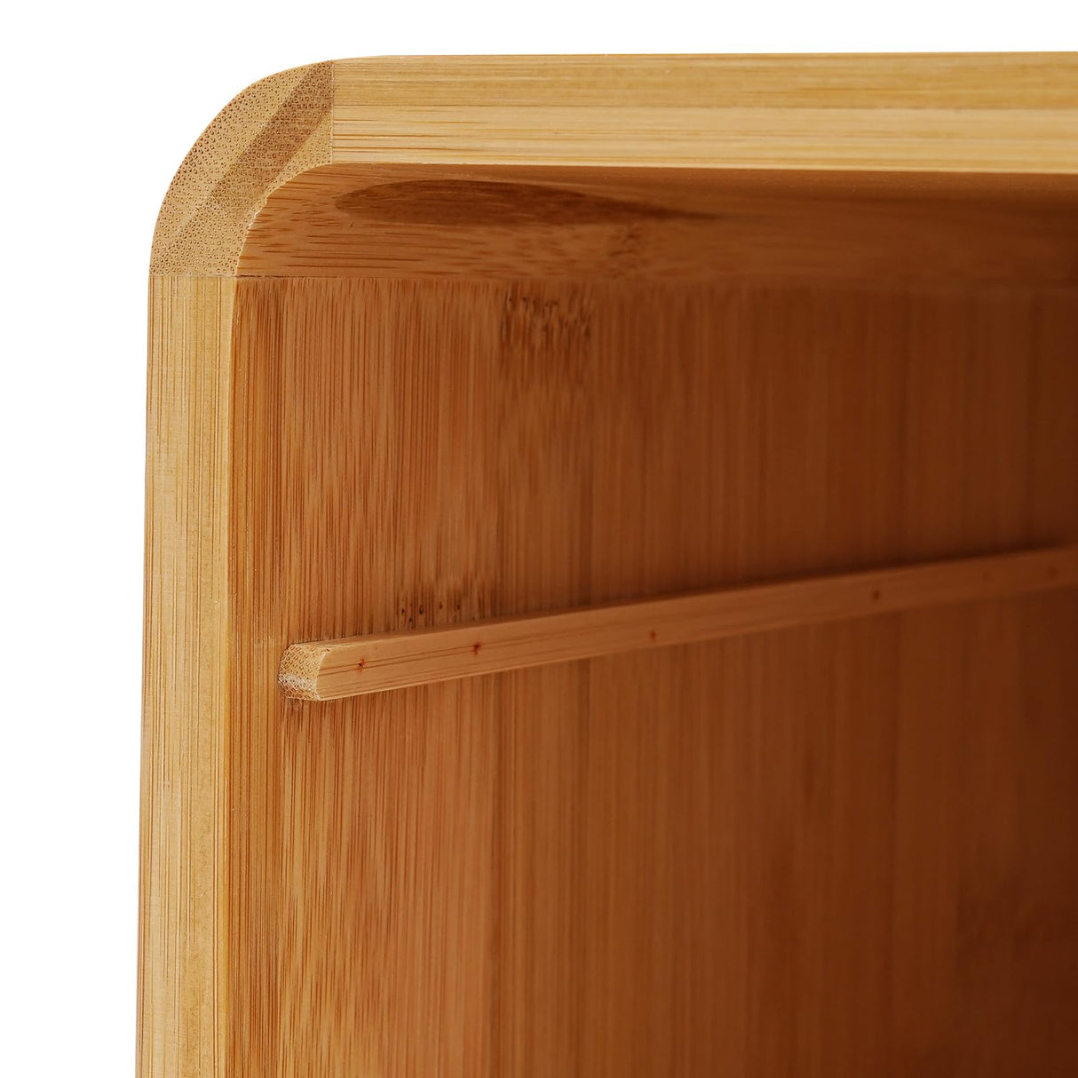 Peakora Bamboo Floating Nightstand with Storage Drawer Wall Mounted Bedside Table End Tables with Open Shelf Small Spaces Wall Mounted Shelf Storage Modern End Table for Bedroom, Natural Peakora