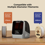 2024 CREALITY Official Space Pi Filament Dryer Plus, Dual-Spool Filament Dryer Box for 3D Printing with PTC Heater, 360° Fast Heating, 4'' LCD Touch Screen, One Key Set, Compatible with PLA PETG ABS Creality