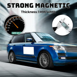 CUHIOY Blank Car Magnetic Sheet - 2 Pack 24"x12" Strong Magnet Stickers with 40 Mils, Flexible Vehicles Magnet Sign for Advertising Business and Company Logos (for HOA), Prevent Car Scratches & Dents CUHIOY