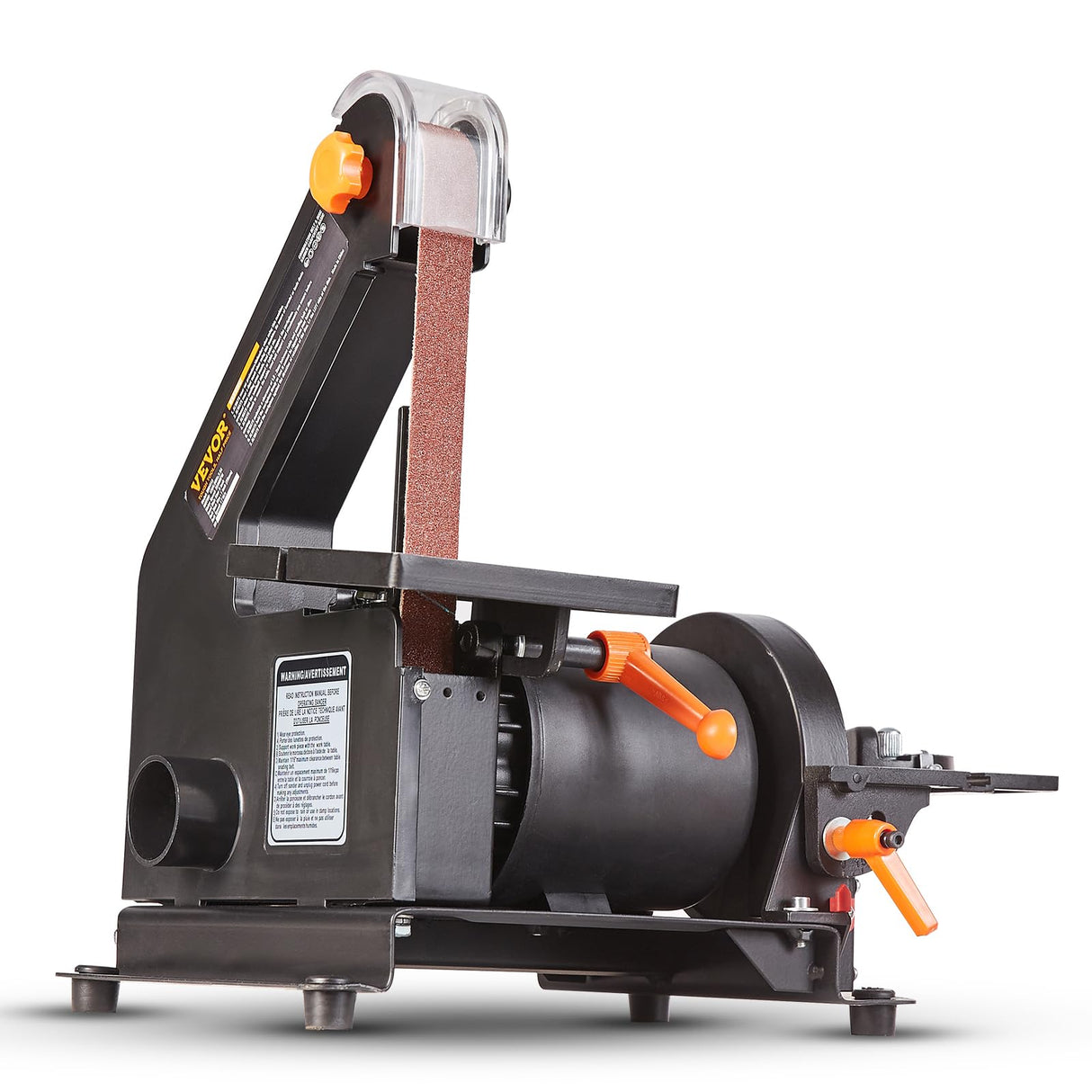 VEVOR 1 x 30 Inch Belt Sander with 5 Inch Disc Sander, Powerful Bench Sander with 2.5A Induction Motor for Woodworking VEVOR