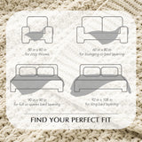 EVERGRACEHOME Chunky Chenille Knit Throw Blanket for Couch, Soft Luxurious Moss Stitch Blankets for Bed, Cozy Decorative Farmhouse Knitted Throws for Sofa, Beige, 50" x 60" EVERGRACEHOME