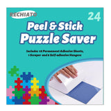 Preserve 4 X 1000 Puzzle Saver Glue Sheets 24 Pack - Quick Stick Adhesive for Puzzles, Easy Application, Mess-Free Framing, Compatible with Puzzle Frames RECHIATO