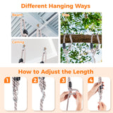 Wooden Tree Swing,Wooden Swing for Adults/Kids with 500lbs Load Capacity,Adjustable Hemp Rope Plus Tree Straps 100 inch, Hanging Wooden Swing for Indoor, Outdoor, Garden,Yard,Backyard (Curved Wooden) GEKMOR