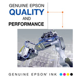 EPSON 702 DURABrite Ultra Ink High Capacity Black & Standard Color Cartridge Combo Pack (T702XL-BCS) Works with WorkForce Pro WF-3720, WF-3730, WF-3733 Epson