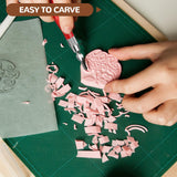 Rubber Stamp Making Kit Best Linoleum Block Kit Rubber Stamp Carving Block Complete Crafting Set for DIY Stamp Carving Craft Hobby Knife QLGQLG