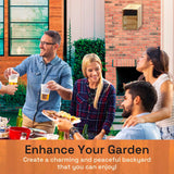 WildYard Owl House with Real Wood - Easy to Hang - Prebuilt Nesting Box for Kestrels - Cedar Shavings & Screws Included WildYard