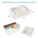 RELIANCER Molecular Model Kit,444PCS Organic Molecular Chemistry Set w/C60,Atoms,Bonds,Molecular Structures Building Kit for Chemistry Learning,STEM Science Kits for Teachers,Students,Young Scientists RELIANCER