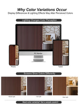 Woven Sound Wood Panels for Wall, Functionality and Durability, Enhanced Acoustic & Sound Proof Fluted Design, Versatile Wood Slat Wall Decor for Home & Office, 2 Pack Walnut, 47.2x23.6 Inch WoveN SounD