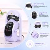 AKEYDIY 3-in-1 Auto Cap Heat Press Machine, Hat Heat Press with 3pcs Replaceable Heating Pads, Automatic Release&Press Large Touchscreen Digital Control Panel, DIY Sublimation Caps T-Shirts Bags AKEYDIY