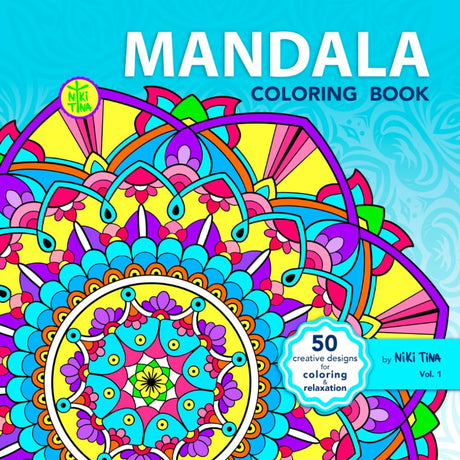 Mandala Coloring Book: 50 Relaxing Mandala Patterns for Stress Relief, Mindfulness, and Creative Joy. Relieve Anxiety with Calm and Meditative ... Experience for Adults and Teens Alike Majosta