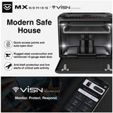 VAULTEK MX Series Safe High Capacity Smart Handgun Safe Multiple Pistol Storage Smart Safe Available in Biometric + WiFi with Auto-Open Door (Biometric + WiFi) VAULTEK