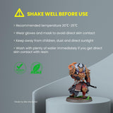 ELEGOO Water Washable 3D Printer Resin LCD UV-Curing Resin 405nm Standard Photopolymer Resin for Mars Saturn Jupiter MSLA DLP LCD 3D Printing 1000Gram Ceramic Grey ELEGOO