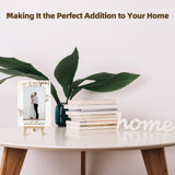 OXRUN Personalized Picture Frame, Wedding Gifts Wooden Photo Frame with Easel, 4x6 Picture Frame for Tabletop Display - He Asked, She Said Yes - A13 OXRUN