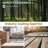 Rejeke 79" Dining Table Set for 8,Large Rectangular Kitchen Table Set for 8 with Cushioned Chairs,Modern Mid-Century Wood Dining Room Table Set,Ideal for Dining & Gatherings (Walnut) Rejeke