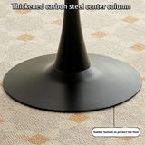 YUGXTH Office Reception Room Club Table and Chair Set, Coffee Kitchen Dining Table Set for 4, Business Conference Room Coffee Table, 80 Cm Office Conference Table, Space-Saving(Orange+Dark Gray) YUGXTH