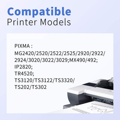 myCartridge SUPRINT 245XL 246XL Combo Pack Ink Cartridge Replacement for Canon Ink 245 and 246 PG-245 CL-246 for Pixma TS3122 MG2522 TS3322 TR4520 Printer 245XL 246XL