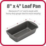 Good Cook 4025 8 Inch x 4 Inch Loaf Pan GoodCook