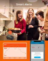 Govee Bluetooth Meat Thermometer, 230ft Range Wireless Grill Thermometer Remote Monitor with Temperature Probe Digital Grilling Thermometer with Smart Alerts for Smoker Cooking BBQ Kitchen Oven Govee