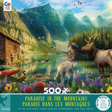Ceaco - Paradise in The Mountains - 500 Piece Jigsaw Puzzle Ceaco