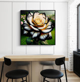 APTDYIGL 5D Yellow Rose Diamond Painting Kits for Adults Beginner,DIY Flower Diamond Art Kits for Adults,Round Full Drill Diamond Dots with Gem Art Kits,Home Wall Decor 15.7X15.7inch APTDYIGL