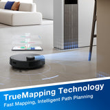 ECOVACS DEEBOT N20 Plus Robot Vacuum and Mop,with Bagless Self Emptying Station,8000Pa Powerful Suction,Anti-Tangle Technology,45-Day Capacity,300 Minutes Runtime,Perfect for Pet Hair ECOVACS