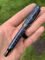 Penn State Industries WXST05 Stabilized Maple Burl Pen Blank, 3/4" x 3/4" x 5" (Blue) Penn State Industries