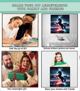 Lophomie Diamond Art Kits for Adults, 5D DIY Horse Diamond Painting Kits for Adults Beginners, Diamond Dots Kits Gem Arts Crafts for Home Wall Decor 14x14 Inch Lophomie