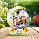 Katy Sue Garden Gnomes Die-Cut Pop-Up Card Making Kit for Adults. Makes 12 Cards & Contains Gnome/Gonk Die-Cut Decoupage Paper Sheets, Supports, Envelopes & Foam Pads for Card Making Supplies Katy Sue