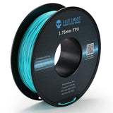SainSmart Neon Color TPU, 1.75mm Flexible TPU 3D Printer Filament 800g, Dimensional Accuracy +/- 0.05 mm, Neon Cyan SainSmart