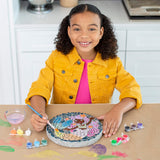 MindWare Paint Your Own Stepping Stone: Mermaid - Weather Resistant Cement, PYO Stepping Stones Kits for Kids Includes Paint, Brushes and Instructions MindWare