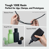 phrozen Tough 100E Engineering Series Resin for 3D Printer, 405nm UV-Curing Resin High Precision Toughness Flexible Elasticity Impact Resistant - Green (1KG) phrozen