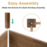 PetsCosset 8x2Ft(2 Pack) Raised Garden Bed – Planter Box for Outdoor Plants, Fir Wood Garden Beds for Vegetable, Herb, and Flower Cultivation – Easy Assemble PetsCosset