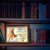Dog Memorial Gifts for Loss of Dog Picture Frame 4x6,Pet Memorial Shadow Box for Dogs,Pet Memorial Gifts for Dogs,Loss of Dog Sympathy Gift,Dog Bereavement Gifts Vetbuosa