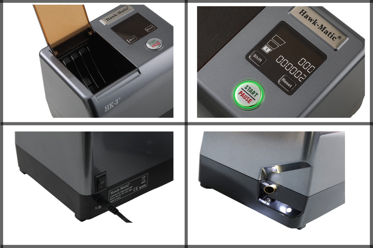 Hawk-Matic HK3+ Automatic Electric Cigarette Injector Machine Hawk-Matic