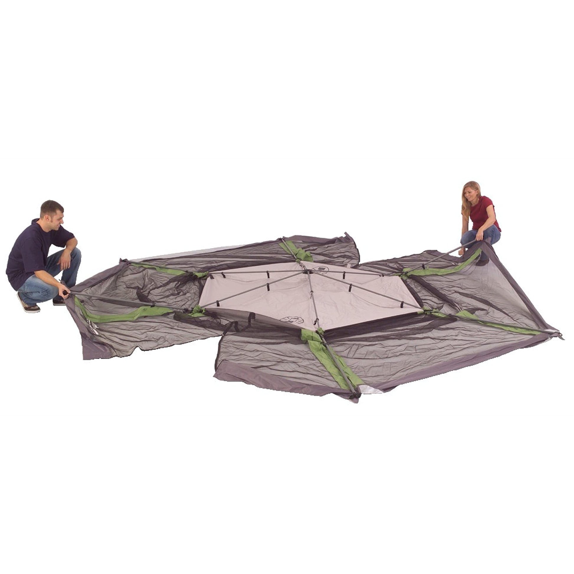 Coleman Skylodge Screened Canopy Tent with Instant Setup, 10x10/15x13ft Portable Screen Shelter with 1-Minute Setup for Bug-Free Lounging, Great for Picnic, Yard, Beach, Park, Camping, & More - WoodArtSupply