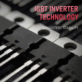 YESWELDER 135Amp MIG Welder,110V Flux Core Welder Flux MIG/Lift TIG/Stick 3-in-1 Large LED Digital Display Welding Machine IGBT Inverter Welder FLUX-135PRO YESWELDER